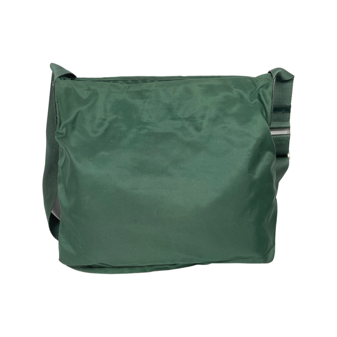 Prada Green Tessuto Nylon Crossbody Bag | Fomo Rochester, NY