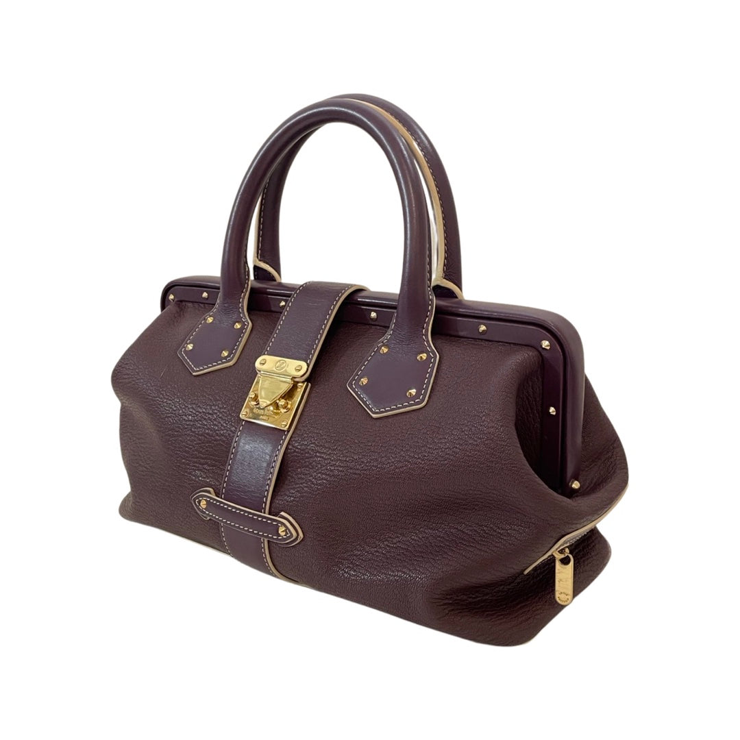 Sold at Auction: Louis Vuitton, Louis Vuitton Purple Leather Suhali  Shoulder Bag