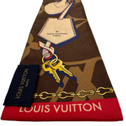 Louis Vuitton - Bandeau Monogram Silk Tribute To Marron
