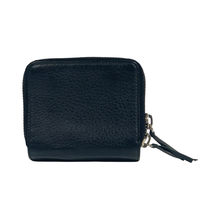 Balenciaga - Papier Black Leather Bifold Wallet