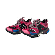 Balenciaga - Pink & Blue Track Trainer Womens Sneakers