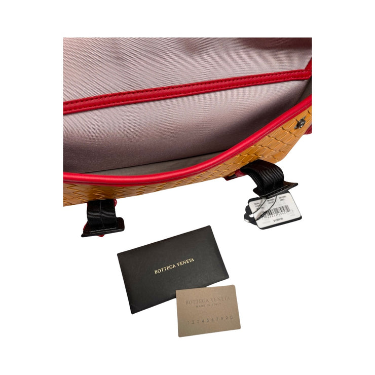 Bottega Veneta - Intrecciato Leather & Canvas Oversized Belt Bag