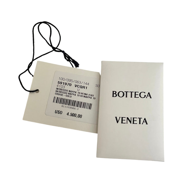 Bottega Veneta - Padded Maxi Intrecciato Leather Cassette Crossbody Blue