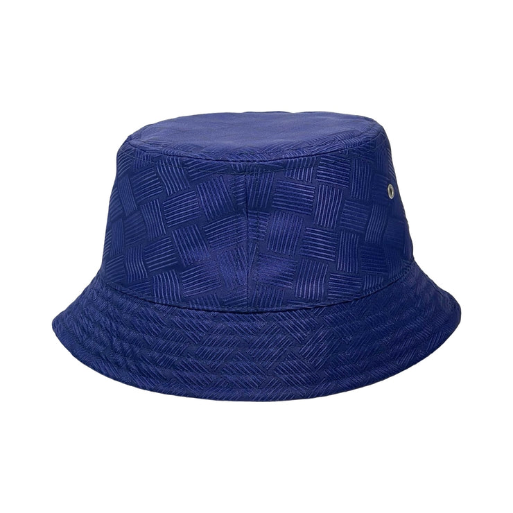 Bottega Veneta - Purple Intrecciato Nylon Bucket Hat Small