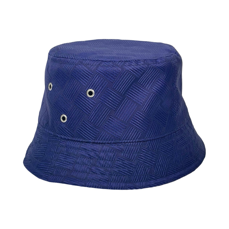 Bottega Veneta - Purple Intrecciato Nylon Bucket Hat Small