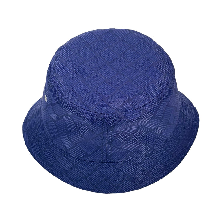 Bottega Veneta - Purple Intrecciato Nylon Bucket Hat Small