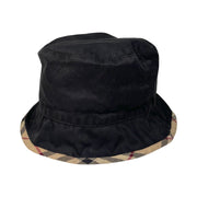 Burberry - Black House Check Trim Bucket Hat