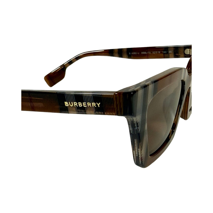Burberry - Briar Brown House Check Sunglasses
