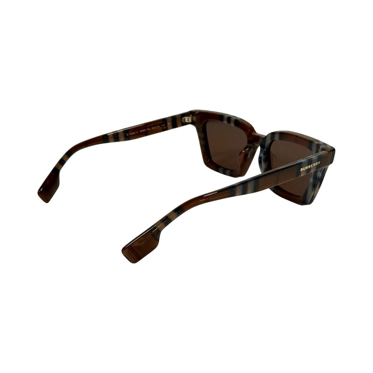 Burberry - Briar Brown House Check Sunglasses