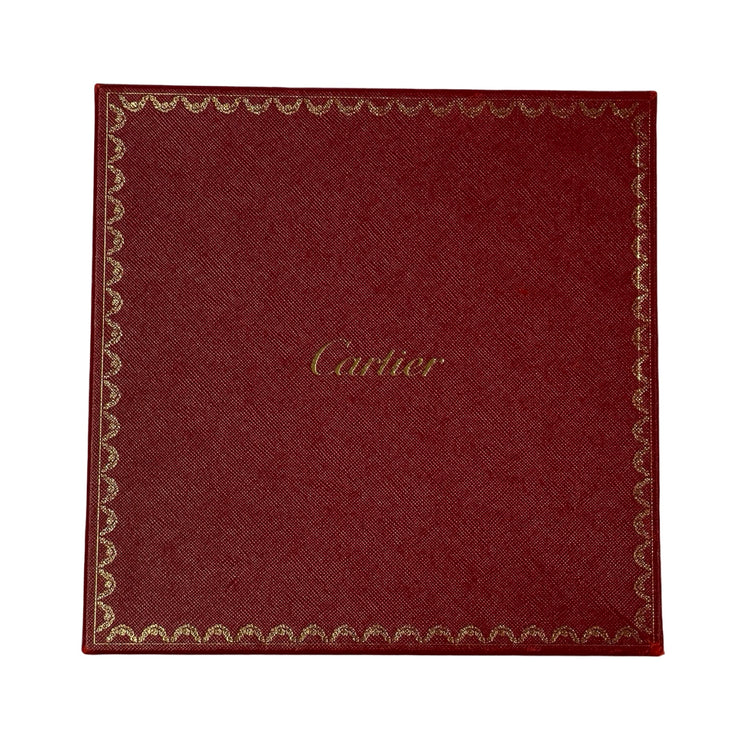 Cartier - Panther Rings Navy Silk Scarf