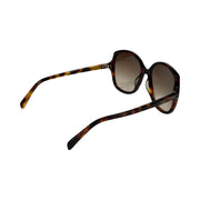 Celine - Round Brown Havana Gradient Lens Sunglasses
