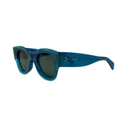 Celine - Zoe Petrol Blue Crystal Sunglasses