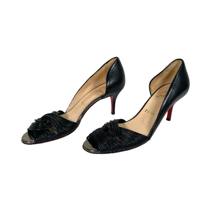 Christain Louboutin - Yvonne 70 Nappa Specchio Calf Heels