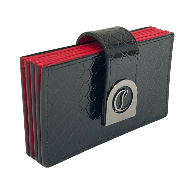 Christian Louboutin - Black Elisa Accordeon Card Holder