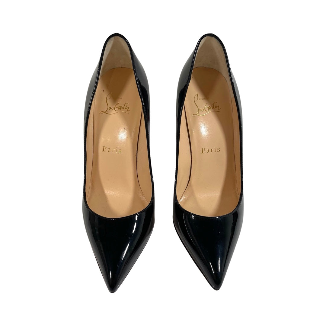 Christian louboutin so kate black leather best sale