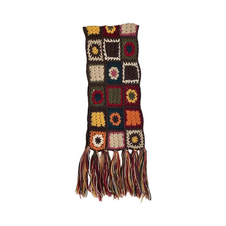 Dolce & Gabbana - Multicolor Crochet Scarf