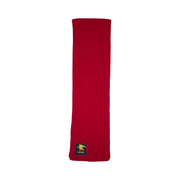 Dolce & Gabbana - Red Crochet Scarf w/Patches