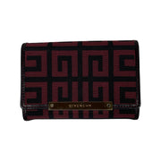 Givenchy - 4G Logo Canvas Leather Bifold Wallet