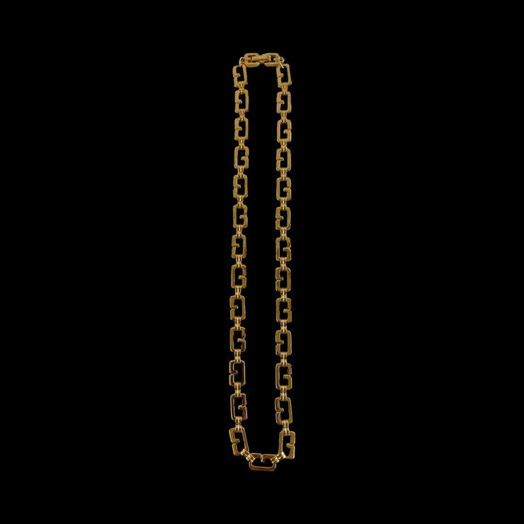 Givenchy - Vintage Gold Link Necklace GG Clasp