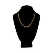 Givenchy - Vintage Gold Puffed Mariner Necklace w/GG Clasp