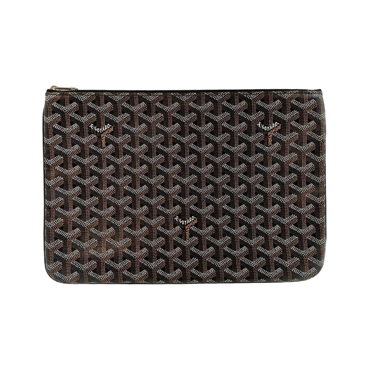 Goyard - Black Senat MM Pouch