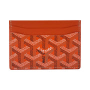 Goyard - Saint Sulpice Orange Card Holder