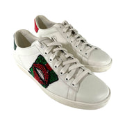 Gucci - Ace Sequin Web White Sneakers