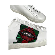 Gucci - Ace Sequin Web White Sneakers