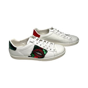 Gucci - Ace Sequin Web White Sneakers