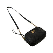 Gucci - GG Marmont Mini Bag Black Leather