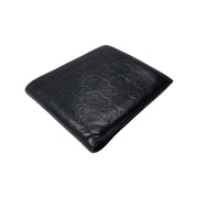 Gucci - Black Leather GG Guccisima Bifold Men's Wallet