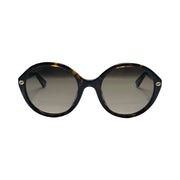 Gucci - GG Brown Havana Interlocking G Round Sunglasses