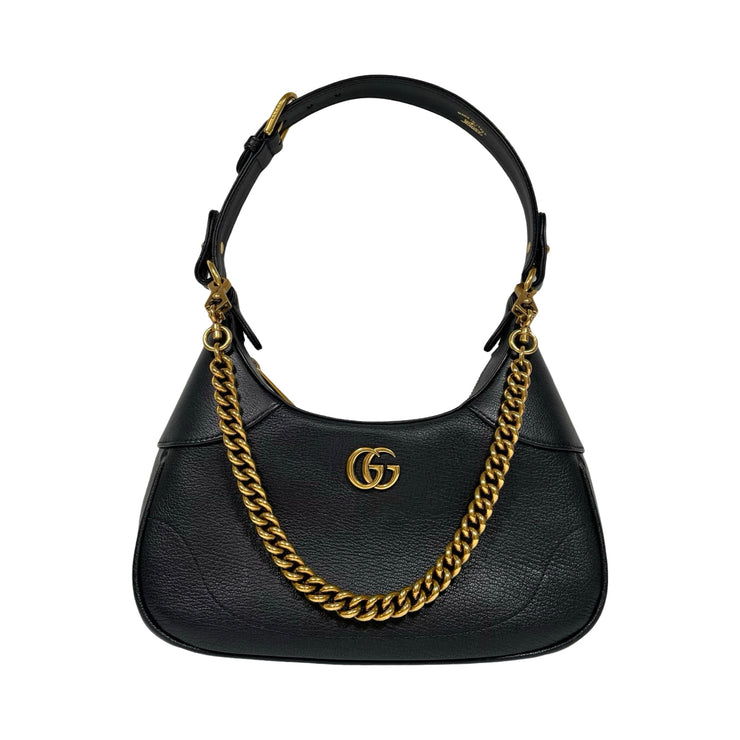 Gucci - GG Marmont Aphrodite Small In Black Leather