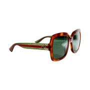 Gucci - GG Havana Sparkle Web Stripe Sunglasses