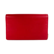 Gucci - GG Red Interlocking G Soho Wallet on Chain