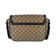 Gucci - GG Supreme Canvas Flap Messenger Bag