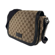 Gucci - GG Supreme Canvas Flap Messenger Bag