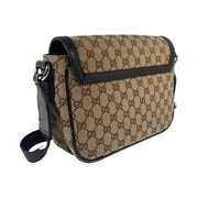 Gucci - GG Supreme Canvas Flap Messenger Bag