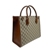 Gucci - GG Supreme Canvas Top Handle Tote Bag w/Strap