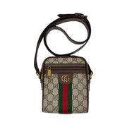 Gucci - GG Supreme Ophidia Web Mini Messenger