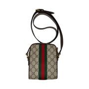 Gucci - GG Supreme Ophidia Web Mini Messenger