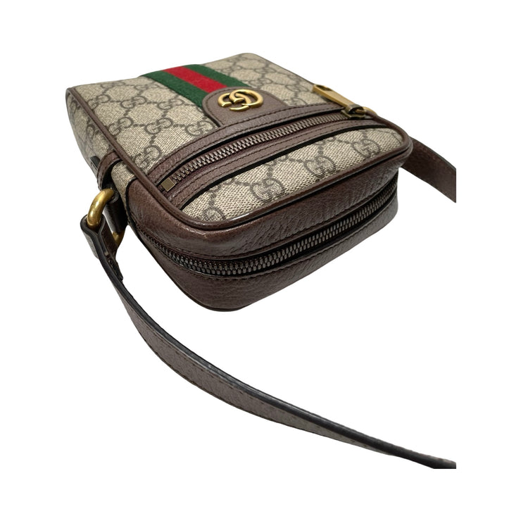 Gucci - GG Supreme Ophidia Web Mini Messenger