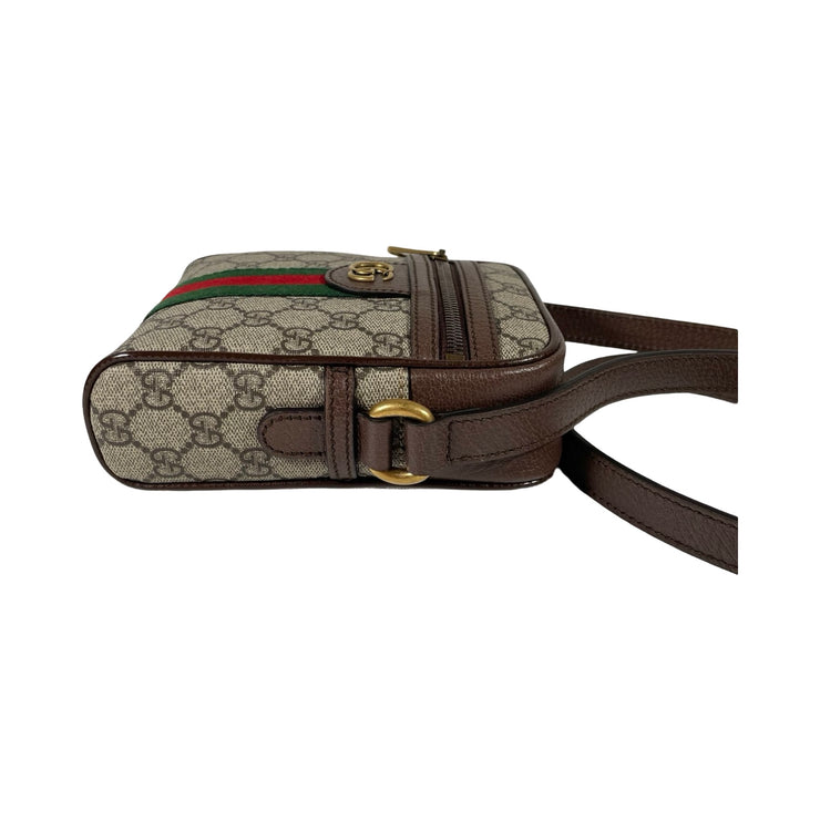 Gucci - GG Supreme Ophidia Web Mini Messenger