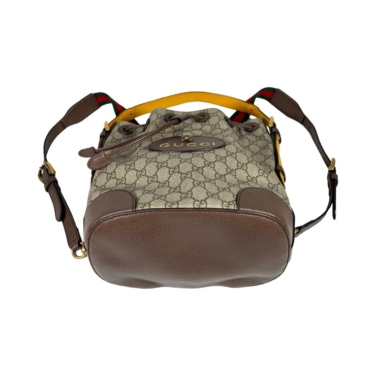 Gucci - Neo Vintage Drawstring Bucket Backpack Handbag