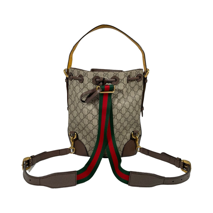 Gucci - Neo Vintage Drawstring Bucket Backpack Handbag