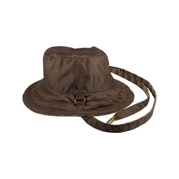 Gucci - Reversible Bucket Hat GG Canvas & Nylon