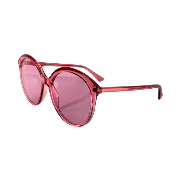 Gucci - Transparent Pink Sunglasses