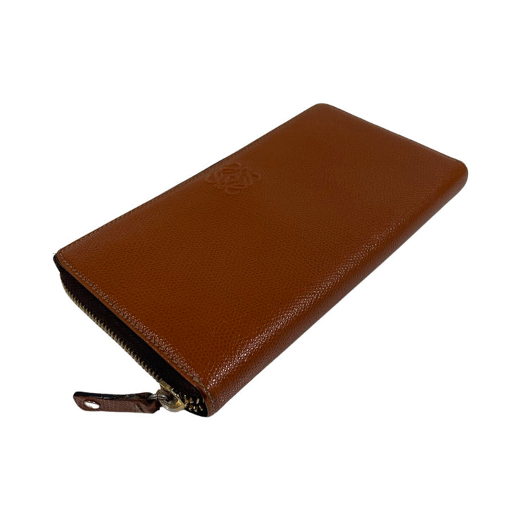 Loewe - Caramel Leather Anagram Long Zip Wallet