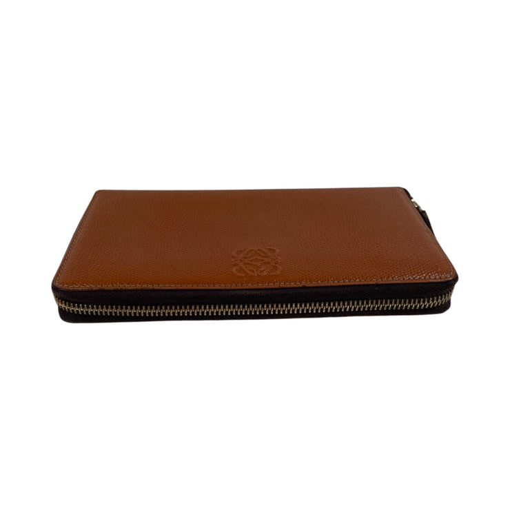 Loewe - Caramel Leather Anagram Long Zip Wallet