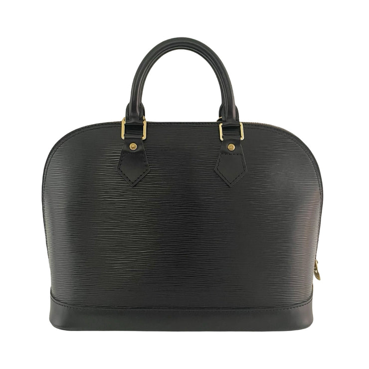 Louis Vuitton - Black Epi Alma PM Handbag